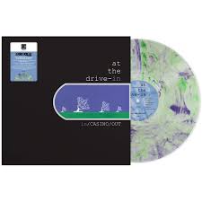 AT THE DRIVE IN - IN/CASINO/OUT RSD24 Release, purple/green smoke vinyl, long out of print album (LP)