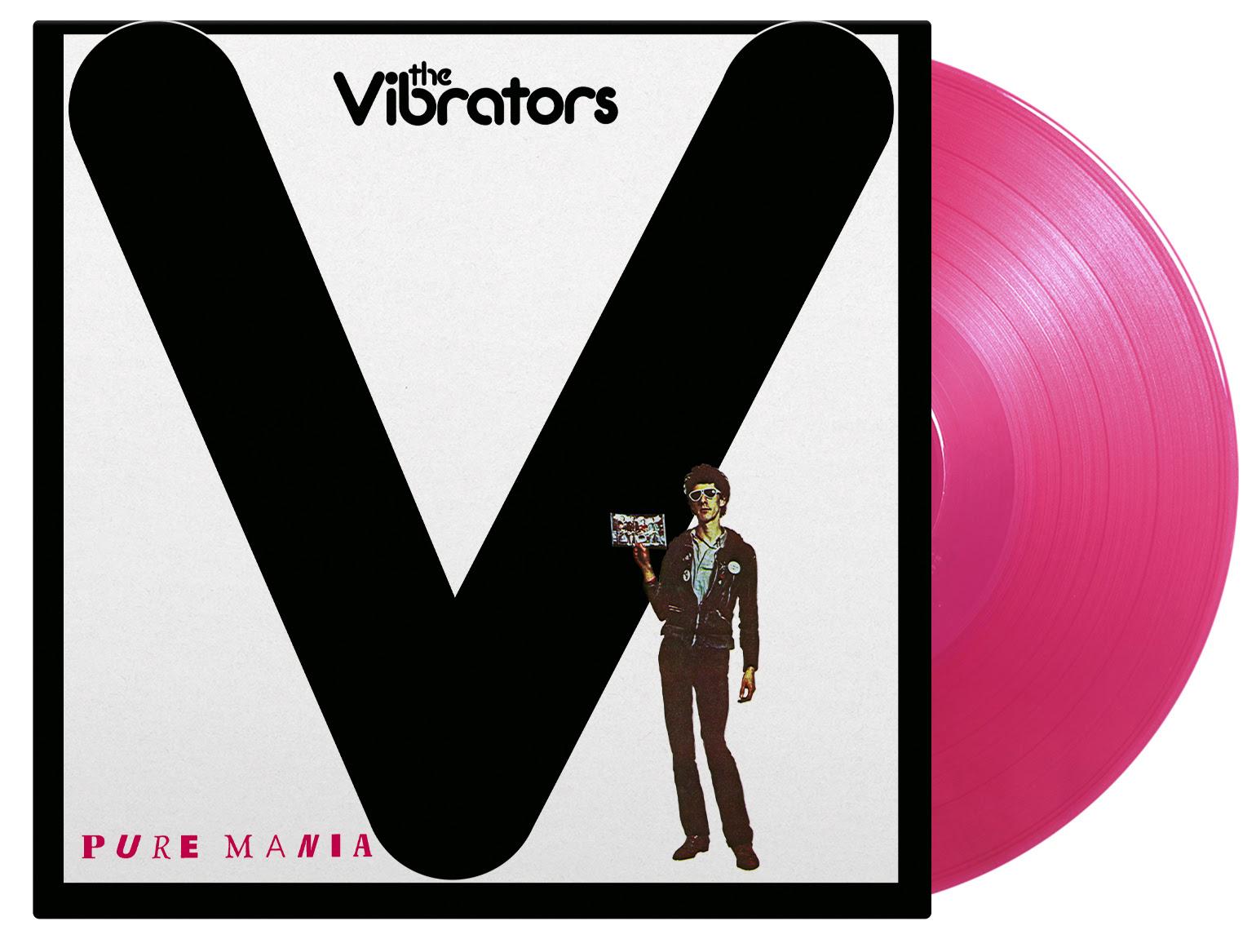 LP - VIBRATORS, THE - PURE MANIA 180g Magenta coloured