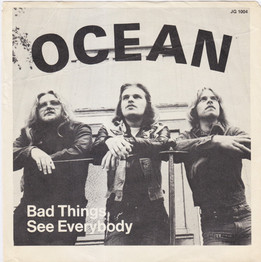 OCEAN (SWEDEN) - BAD THINGS Rare early swedish metal (7")
