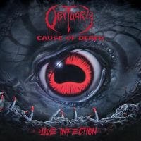 OBITUARY - CAUSE OF DEATH-LIVE INFECTION 2022 Live album (LP)