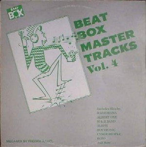 VARIOUS ARTISTS (EUROPOP/ITALODISCO) - BEAT BOX MASTER TRACKS VOL. 4 Swedish 1988 compilation, some classic Italo tracks (LP)