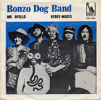 BONZO DOG DOO-DAH BAND - MR. APOLLO / Ready-Mades Swedish original, Rare (7")