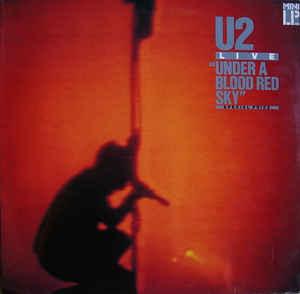 U2 - UNDER A BLOOD RED SKY EEC Re-issue, Mintish (LP)