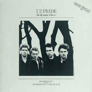 U2 - PRIDE German 12" maxi (12")