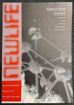 NEW LIFE MAGAZINE - NUMMER 12/13 -1992 Dubbelnummer Kraftwerk,Skinny mm. (MAG)