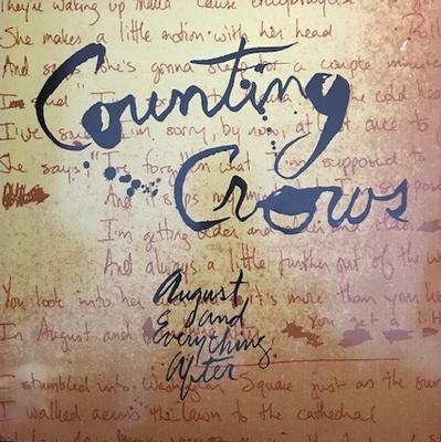 COUNTING CROWS - AUGUST AND EVERYTHING AFTER Original EEC-press with innner sleeve (LP)