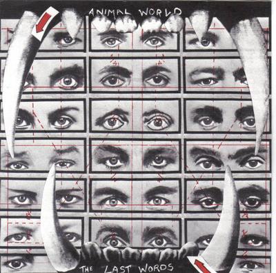 THE LAST WORDS - ANIMAL WORLD / No Music In The World Today awesome 1977 Oz punk (7")