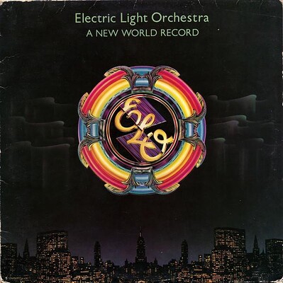 ELECTRIC LIGHT ORCHESTRA - A NEW WORLD RECORD Swedish pressing, embossed sleeve (LP)