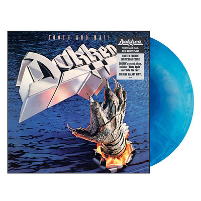 DOKKEN - TOOTH AND NAIL Blue galaxy coloured, 40th Anniversary reissue (LP)