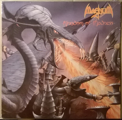 MAGNUM - KINGDOM OF MADNESS German 1988 re-issue (LP)