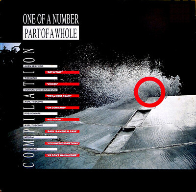 ONE OF A NUMBER - PART OF A HOLE Classic 1987 EBM comilation (LP)