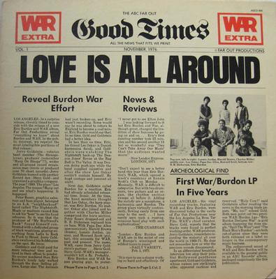 BURDON, ERIC & WAR - LOVE IS ALL AROUND U.S. original (LP)