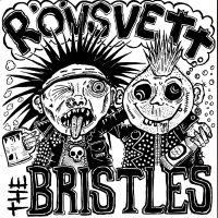 BRISTLES / Rövsvett - SPLIT 6 tracks. White vinyl (7")