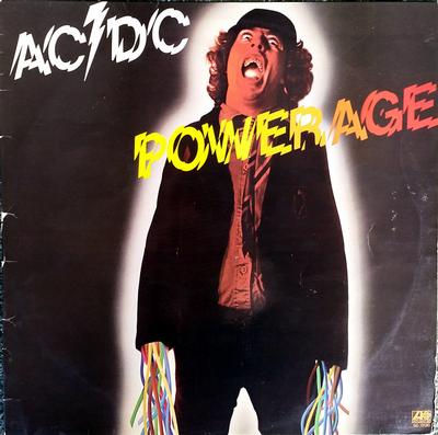 AC/DC - POWERAGE Swedish Original Pressing With Laminated Sleeve (LP)