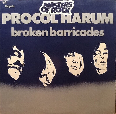 PROCOL HARUM - BROKEN BARRICADES Dutch "Masters of rock" edition (LP)