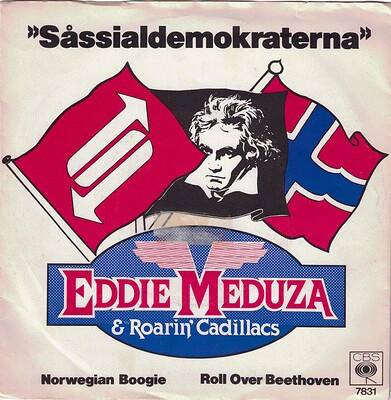 MEDUZA, EDDIE - SÅSSIALDEMOKRATERNA Swedish original press (7")