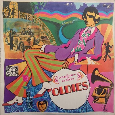 BEATLES, THE - A COLLECTION OF BEATLES OLDIES UK 1966 Stereo original, nice copy! (LP)