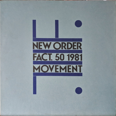 NEW ORDER - MOVEMENT UK Original Pressing With Original Innersleeve (LP)