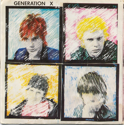 GENERATION X - WILD YOUTH/ Wild dub uk original, mintish (7")