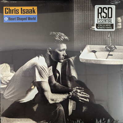 ISAAK, CHRIS - HEART SHAPED WORLD 180g white vinyl, USA import, RSD release. Incl. Wicked Game (LP)