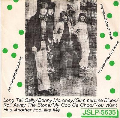 THE SWINGING BLUE JEANS / VARIOUS - LONG TALL SALLY + 2 EP Rare Sweden only in M- condition (7")