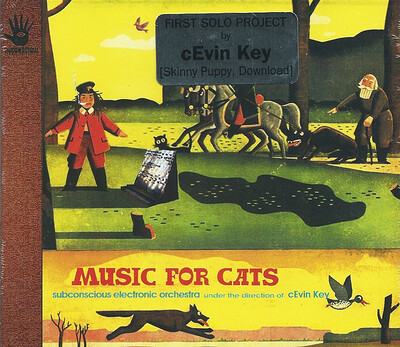CEVIN KEY - MUSIC FOR CATS Skinny Puppy member solo (CD)