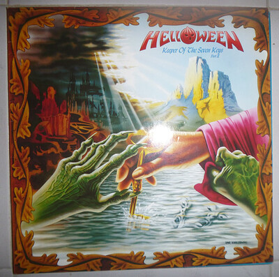 HELLOWEEN - KEEPER OF THE SEVEN KEYS - PART II German original pressing, with fan club insert! (LP)