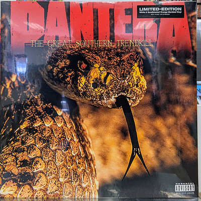 PANTERA - THE GREAT SOUTHERN TRENDKILL white & Marbled Orange vinyl, USA import (LP)