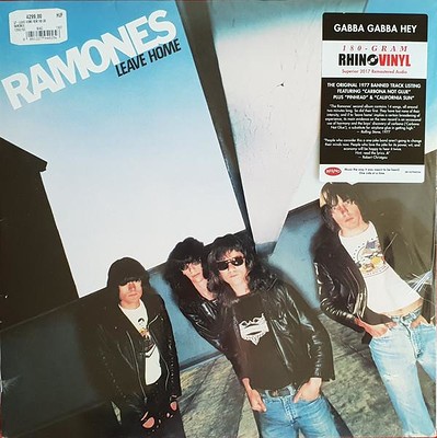RAMONES - LEAVE HOME 180 gr vinyl , (LP)