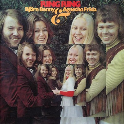 ABBA - RING RING Swedish original, label variation without "Stereo & Mono" (LP)