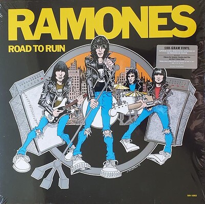 RAMONES - ROAD TO RUIN 180g remastered 2019 reissue (LP)