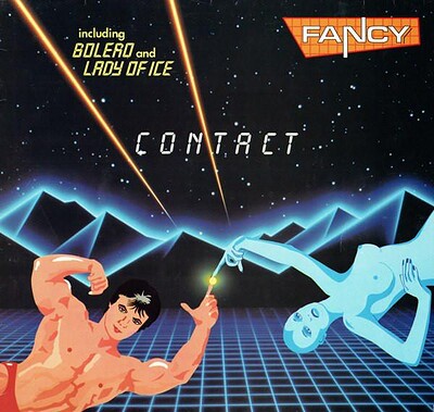 FANCY - CONTACT Scandinavian edition. Classic Eurodisco album incl. a.o. Bolero and Lady of ice (LP)