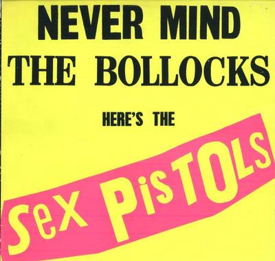 SEX PISTOLS - NEVER MIND THE BOLLOCKS Reissue of German presing (LP)