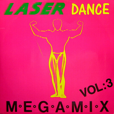LASERDANCE - MEGAMIX VOL. 3 German 12" maxi (12")