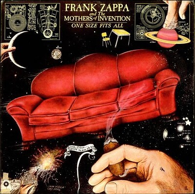 FRANK ZAPPA AND THE MOTHERS OF INVENTION - ONE SIZE FITS ALL UK original, gatefold sleeve (LP)
