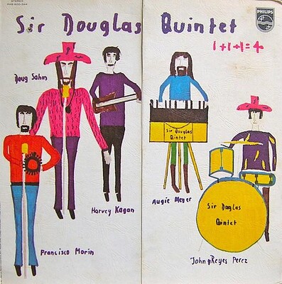 SIR DOUGLAS QUINTET - 1+1+1=4 U.S. original with gimmick sleeve (LP)