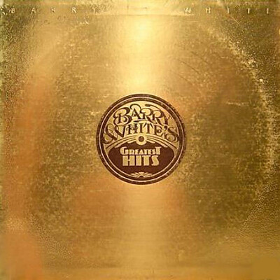 WHITE, BARRY - BARRY WHITE'S GREATEST HITS 1975 compilation, U.S. pressing (LP)