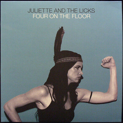 JULIETTE  &  THE LICKS - FOUR ON THE FLOOR Reissue of 2nd album from 2006 (LP)