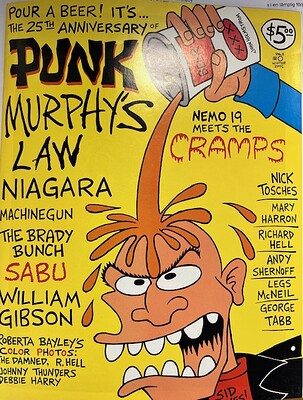 PUNK MAGAZINE - VOL. 2 #0 Classic US magazine from golden year of 1977 alive again, cartoons and punkrock in pe (MAG)