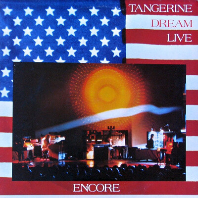TANGERINE DREAM - ENCORE Double album, UK pressing, live North American tour 1977 (2LP)