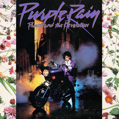 PRINCE - PURPLE RAIN U.S. pressing, with poster! (LP)