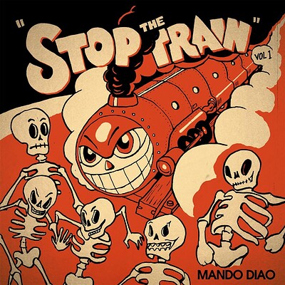 MANDO DIAO - STOP THE TRAIN Vol 1. 4 track EP (12")