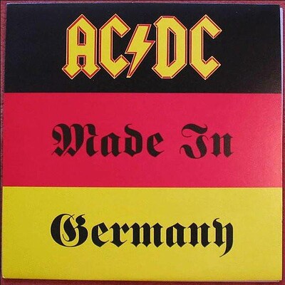 AC/DC - MADE IN GERMANY Transparent vinyl (LP)