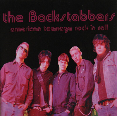 THE BACKSTABBERS - AMERICAN TEENAGE ROCK'N'ROLL Black vinyl, 4 track Seattle garagepunks. Fandango rec. (7")