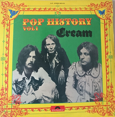 CREAM - POP HISTORY VOL. 1 Double album, Scandinavian pressing (2LP)