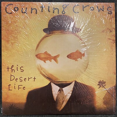 COUNTING CROWS - THIS DESERT LIFE super rare us original pressing (2LP)