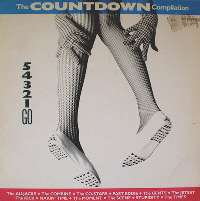 VARIOUS ARTISTS (POP / ROCK) - THE COUNTDOWN COMPILATION Rare 1985 Mod compilation! (LP)