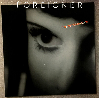 FOREIGNER - INSIDE INFORMATION German pressing (LP)