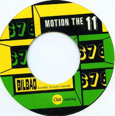 CORNERSHOP - MOTION THE ELEVEN  rare Bilbao remix single only made in 500 copies. (7")