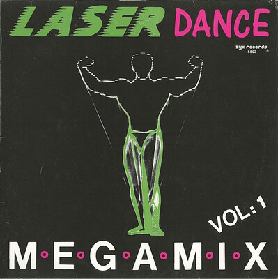 LASERDANCE - MEGAMIX VOL. 1 German 12" maxi (12")